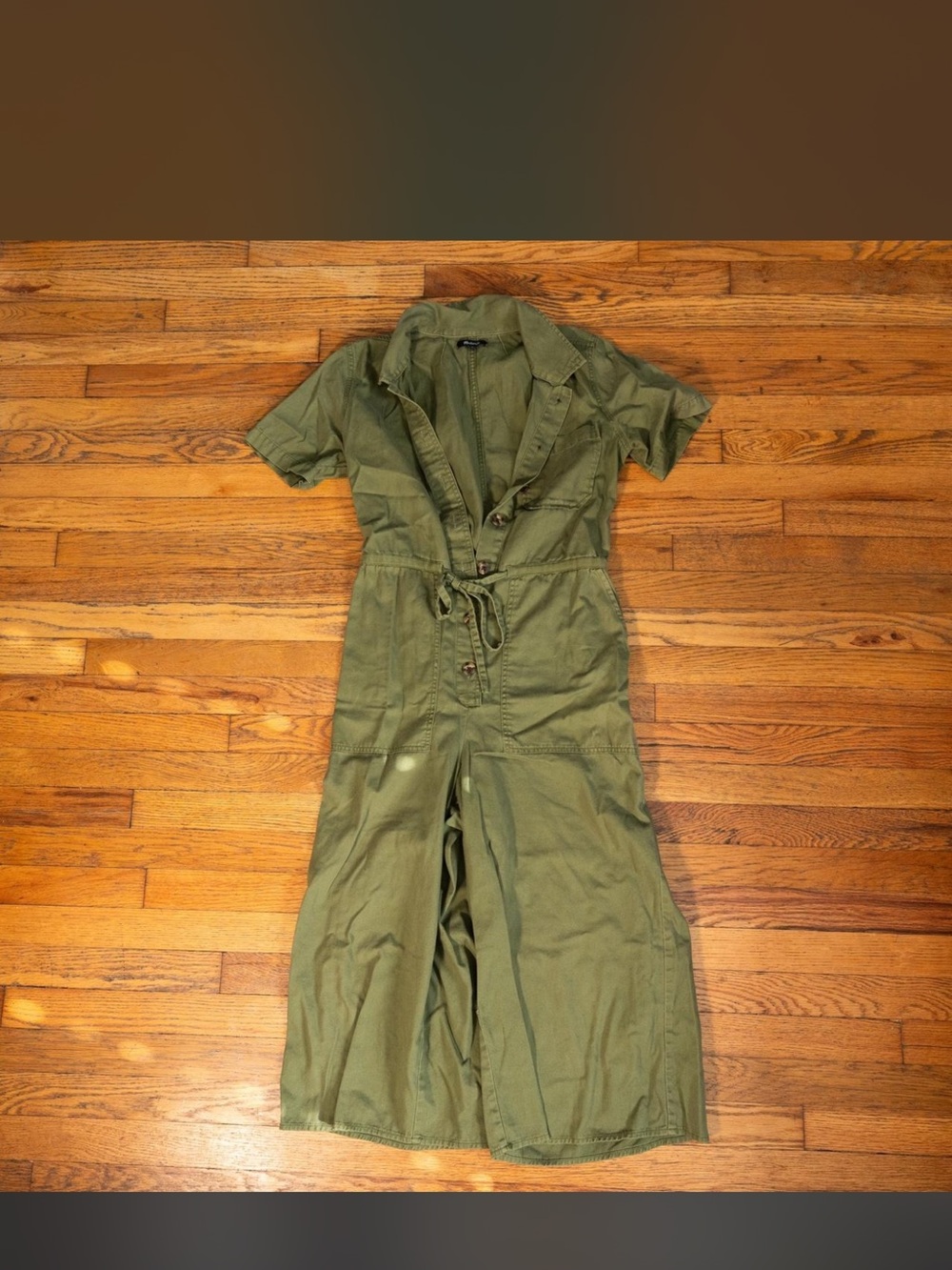 Madewell Jumpsuit in Olive Green